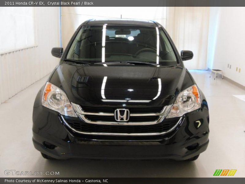 Crystal Black Pearl / Black 2011 Honda CR-V EX