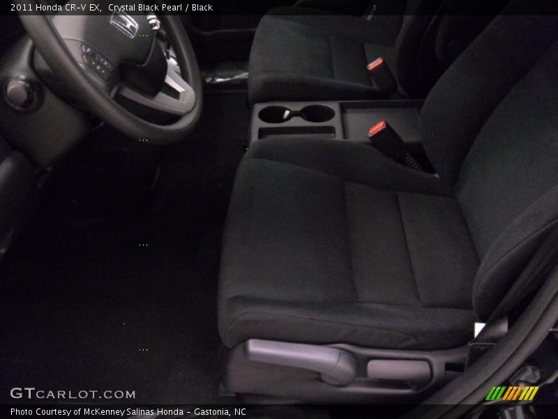 Crystal Black Pearl / Black 2011 Honda CR-V EX