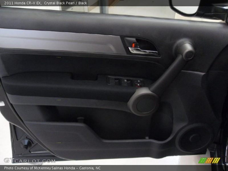 Crystal Black Pearl / Black 2011 Honda CR-V EX