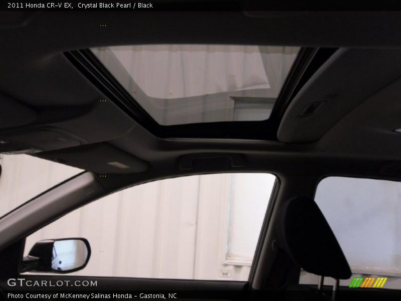 Crystal Black Pearl / Black 2011 Honda CR-V EX