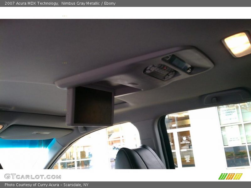 Nimbus Gray Metallic / Ebony 2007 Acura MDX Technology