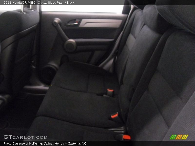 Crystal Black Pearl / Black 2011 Honda CR-V EX