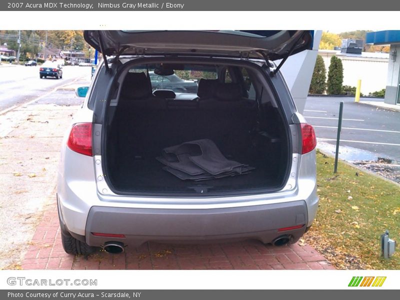 Nimbus Gray Metallic / Ebony 2007 Acura MDX Technology