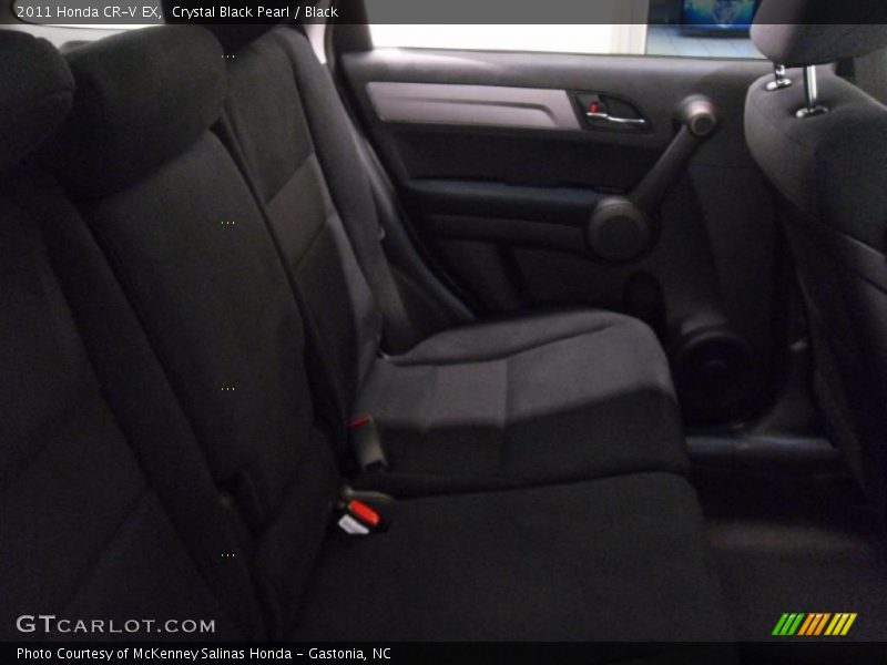 Crystal Black Pearl / Black 2011 Honda CR-V EX