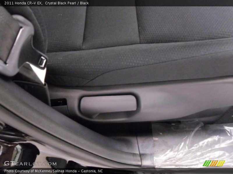 Crystal Black Pearl / Black 2011 Honda CR-V EX