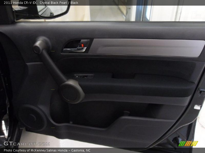 Crystal Black Pearl / Black 2011 Honda CR-V EX