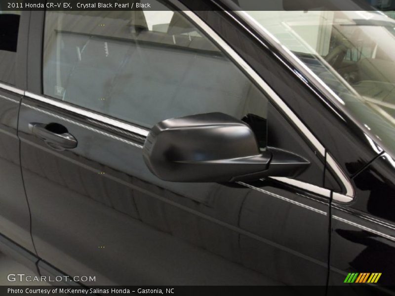 Crystal Black Pearl / Black 2011 Honda CR-V EX