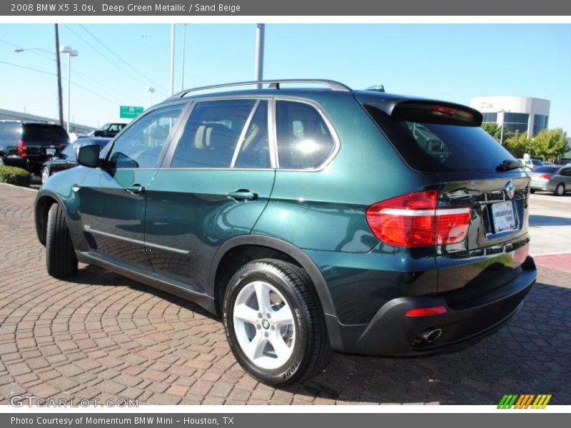  2008 X5 3.0si Deep Green Metallic