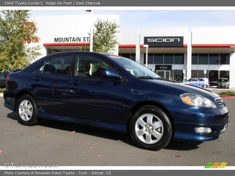 Indigo Ink Pearl / Dark Charcoal 2006 Toyota Corolla S