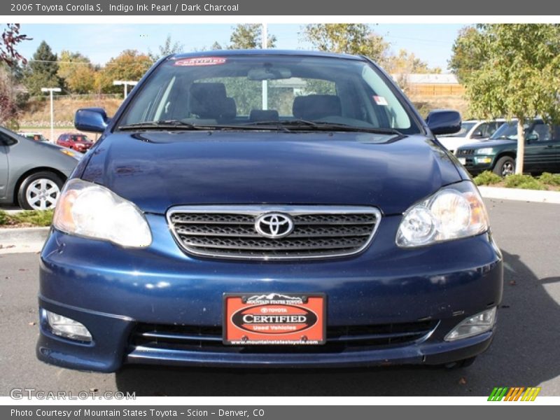 Indigo Ink Pearl / Dark Charcoal 2006 Toyota Corolla S