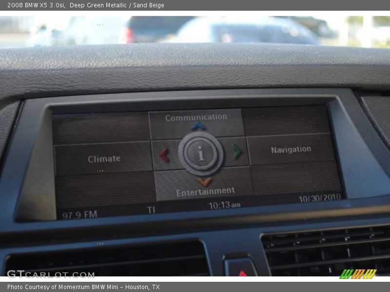 Navigation of 2008 X5 3.0si