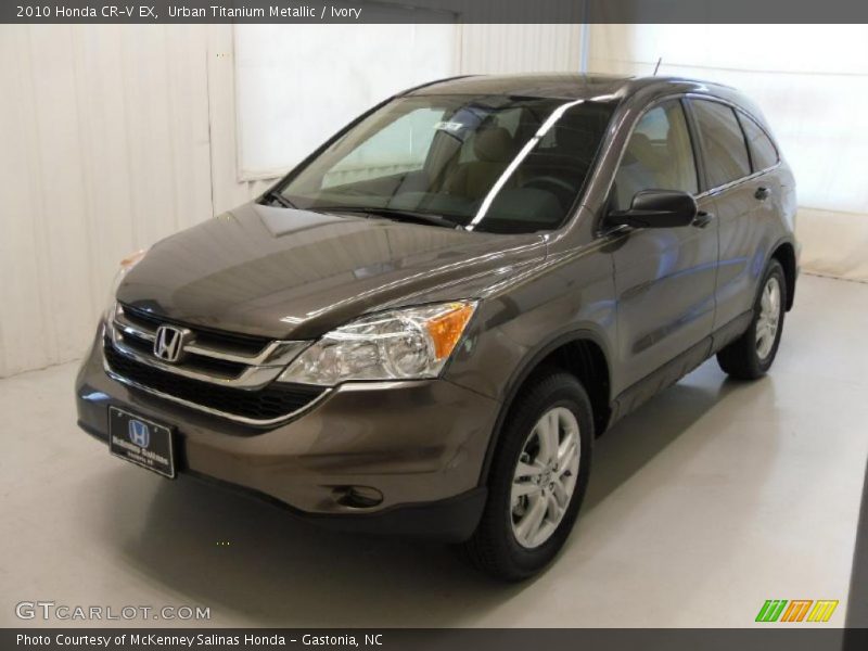 Urban Titanium Metallic / Ivory 2010 Honda CR-V EX