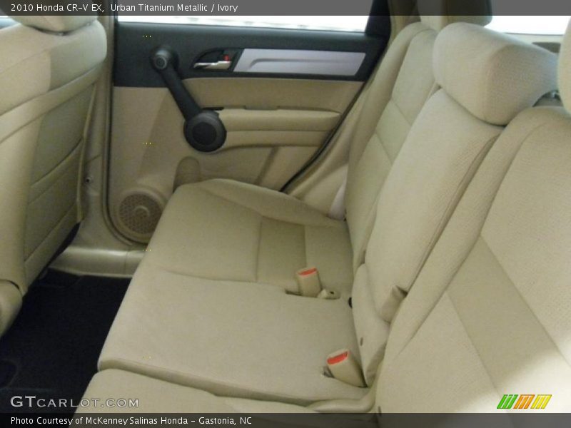 Urban Titanium Metallic / Ivory 2010 Honda CR-V EX