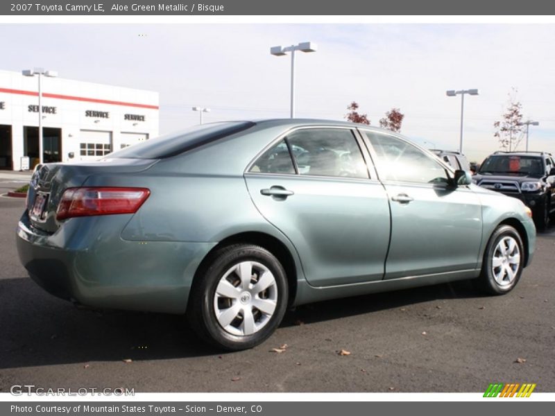 Aloe Green Metallic / Bisque 2007 Toyota Camry LE