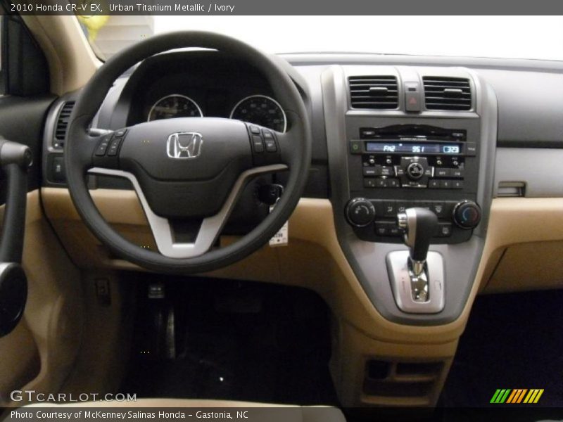 Dashboard of 2010 CR-V EX