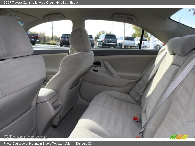 Aloe Green Metallic / Bisque 2007 Toyota Camry LE