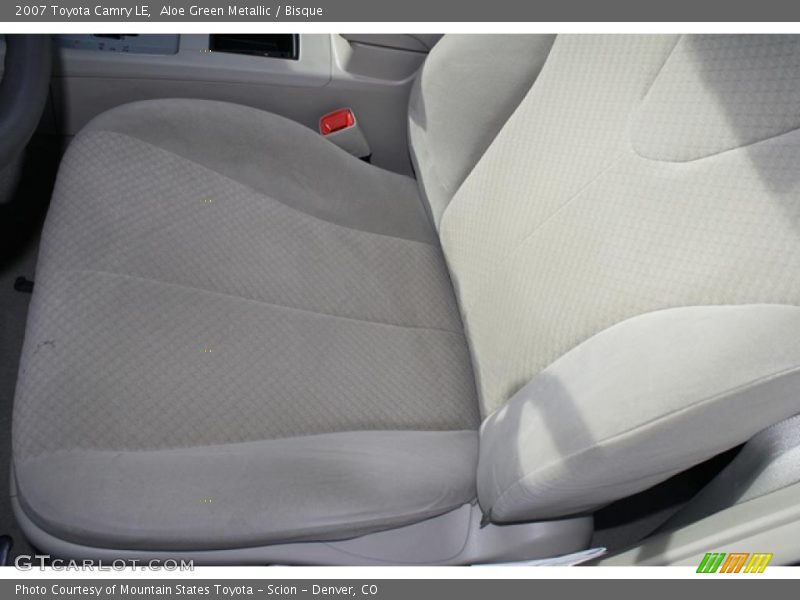 Aloe Green Metallic / Bisque 2007 Toyota Camry LE