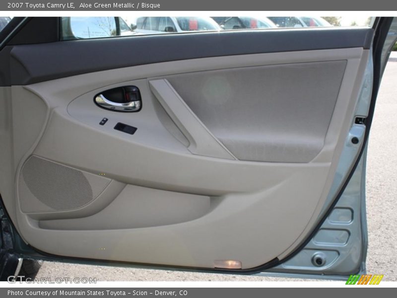 Aloe Green Metallic / Bisque 2007 Toyota Camry LE