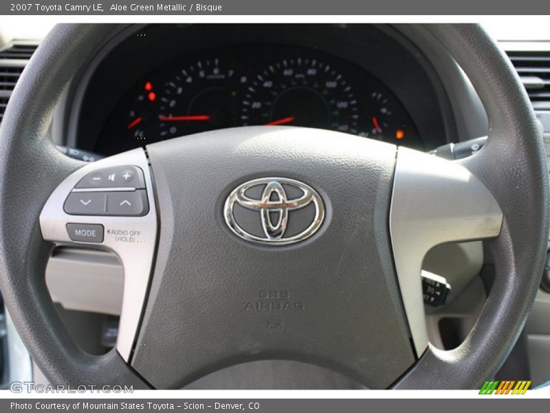 Aloe Green Metallic / Bisque 2007 Toyota Camry LE