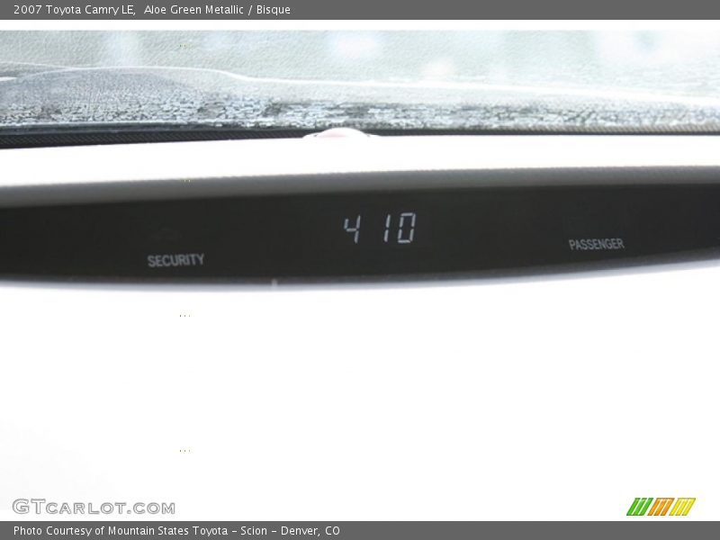 Aloe Green Metallic / Bisque 2007 Toyota Camry LE