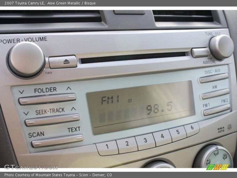 Aloe Green Metallic / Bisque 2007 Toyota Camry LE