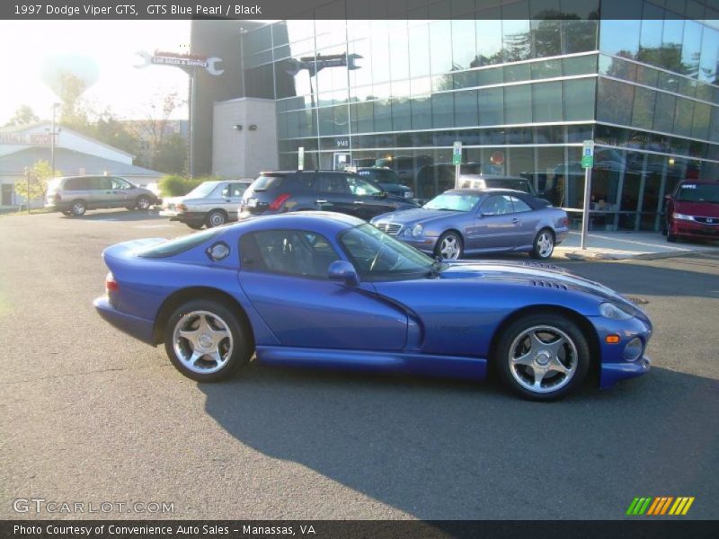 GTS Blue Pearl / Black 1997 Dodge Viper GTS
