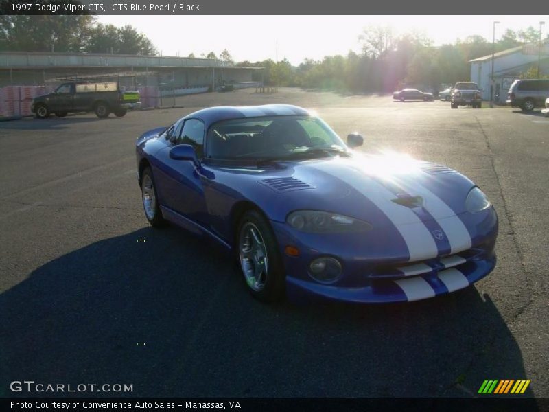 GTS Blue Pearl / Black 1997 Dodge Viper GTS
