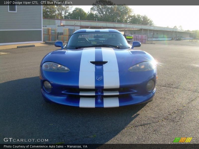 GTS Blue Pearl / Black 1997 Dodge Viper GTS