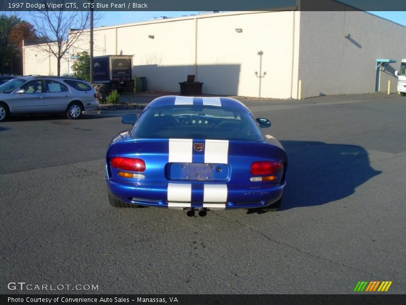 GTS Blue Pearl / Black 1997 Dodge Viper GTS