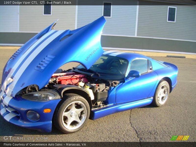 GTS Blue Pearl / Black 1997 Dodge Viper GTS
