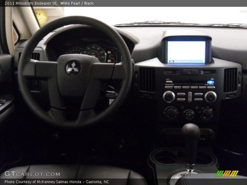 White Pearl / Black 2011 Mitsubishi Endeavor SE