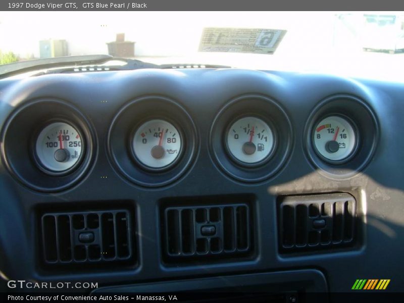 GTS Blue Pearl / Black 1997 Dodge Viper GTS