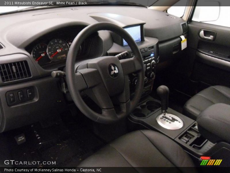 Black Interior - 2011 Endeavor SE 