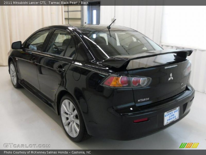Tarmac Black Pearl / Black 2011 Mitsubishi Lancer GTS