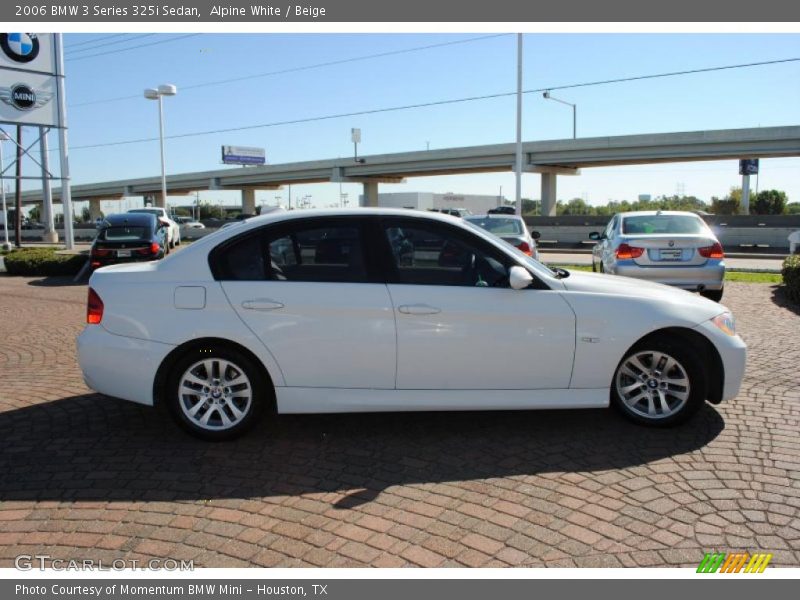 Alpine White / Beige 2006 BMW 3 Series 325i Sedan