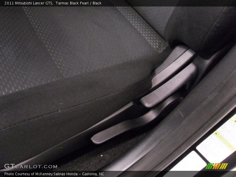 Tarmac Black Pearl / Black 2011 Mitsubishi Lancer GTS