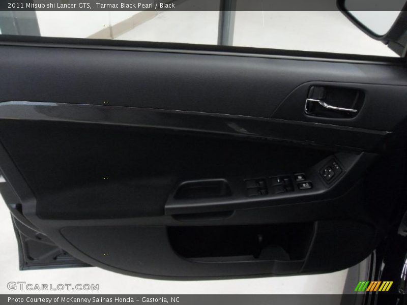Tarmac Black Pearl / Black 2011 Mitsubishi Lancer GTS