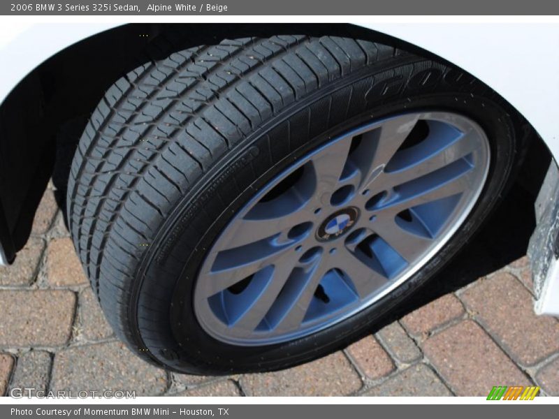 Alpine White / Beige 2006 BMW 3 Series 325i Sedan