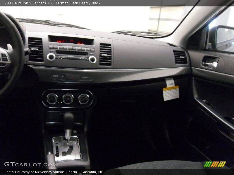 Tarmac Black Pearl / Black 2011 Mitsubishi Lancer GTS