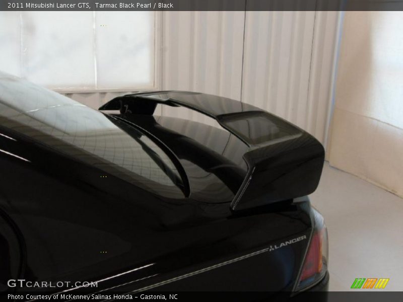 Tarmac Black Pearl / Black 2011 Mitsubishi Lancer GTS