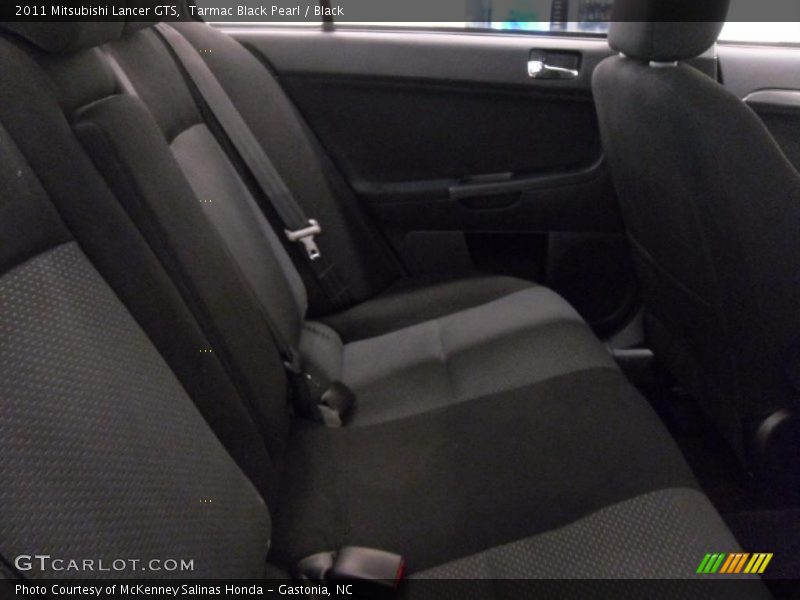 Tarmac Black Pearl / Black 2011 Mitsubishi Lancer GTS