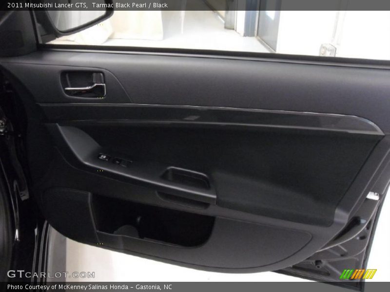 Tarmac Black Pearl / Black 2011 Mitsubishi Lancer GTS