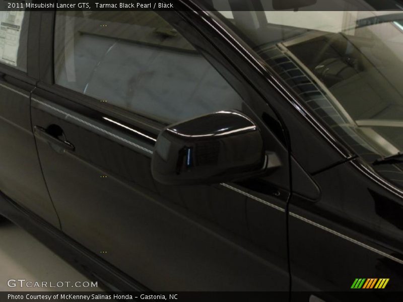 Tarmac Black Pearl / Black 2011 Mitsubishi Lancer GTS