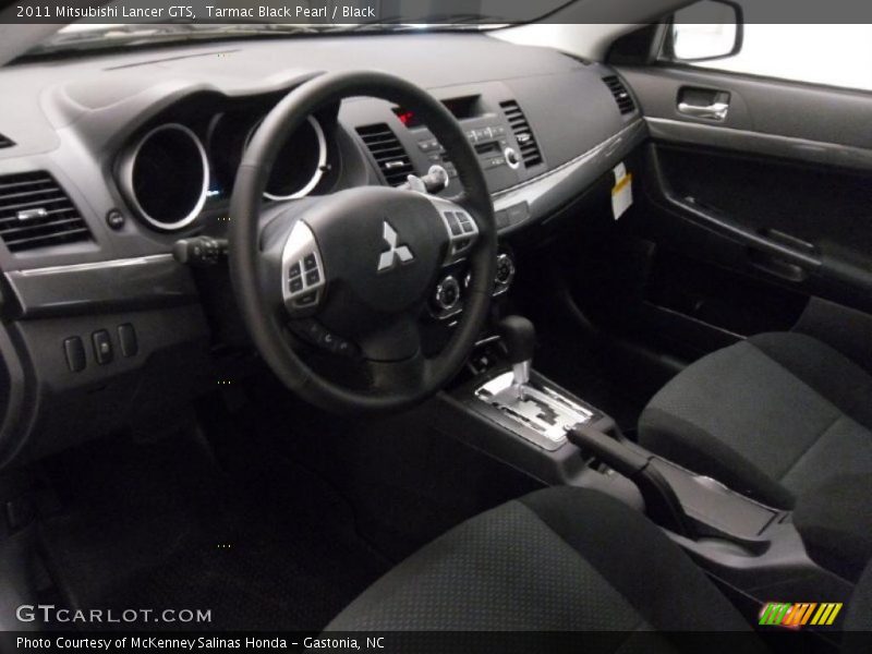  2011 Lancer GTS Black Interior