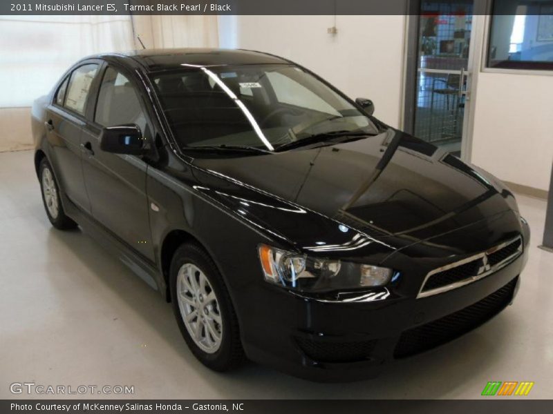 Tarmac Black Pearl / Black 2011 Mitsubishi Lancer ES