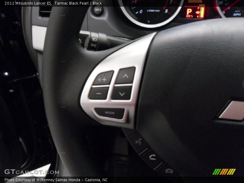 Tarmac Black Pearl / Black 2011 Mitsubishi Lancer ES