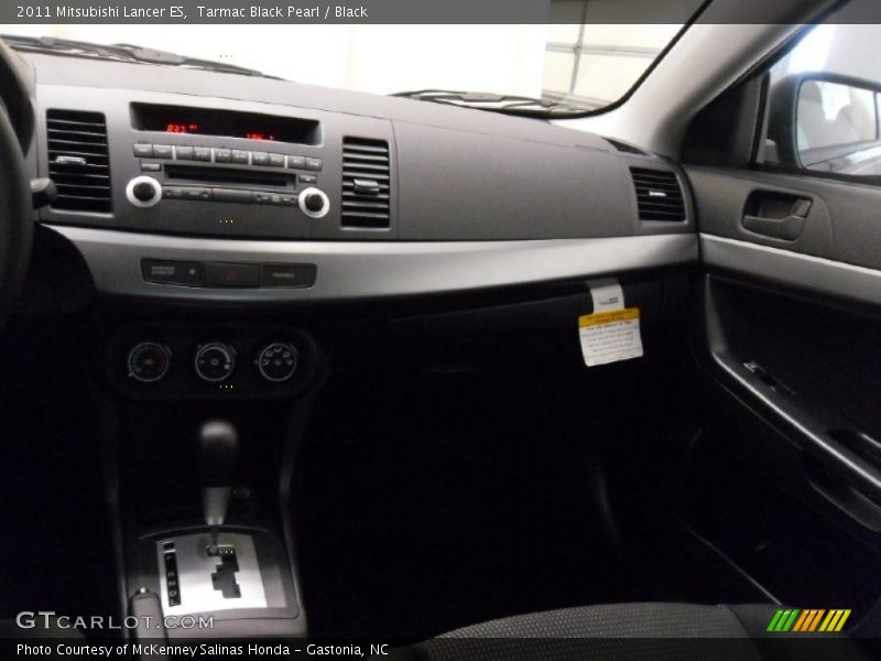 Tarmac Black Pearl / Black 2011 Mitsubishi Lancer ES