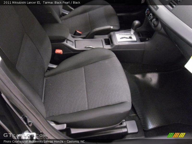 Tarmac Black Pearl / Black 2011 Mitsubishi Lancer ES