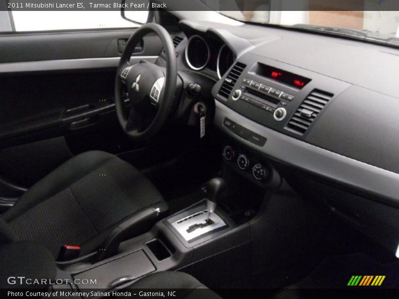  2011 Lancer ES Black Interior