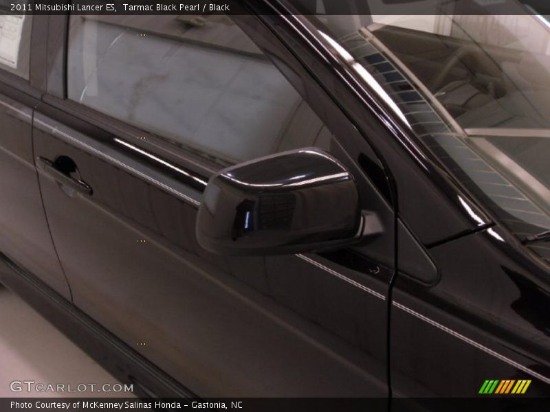 Tarmac Black Pearl / Black 2011 Mitsubishi Lancer ES